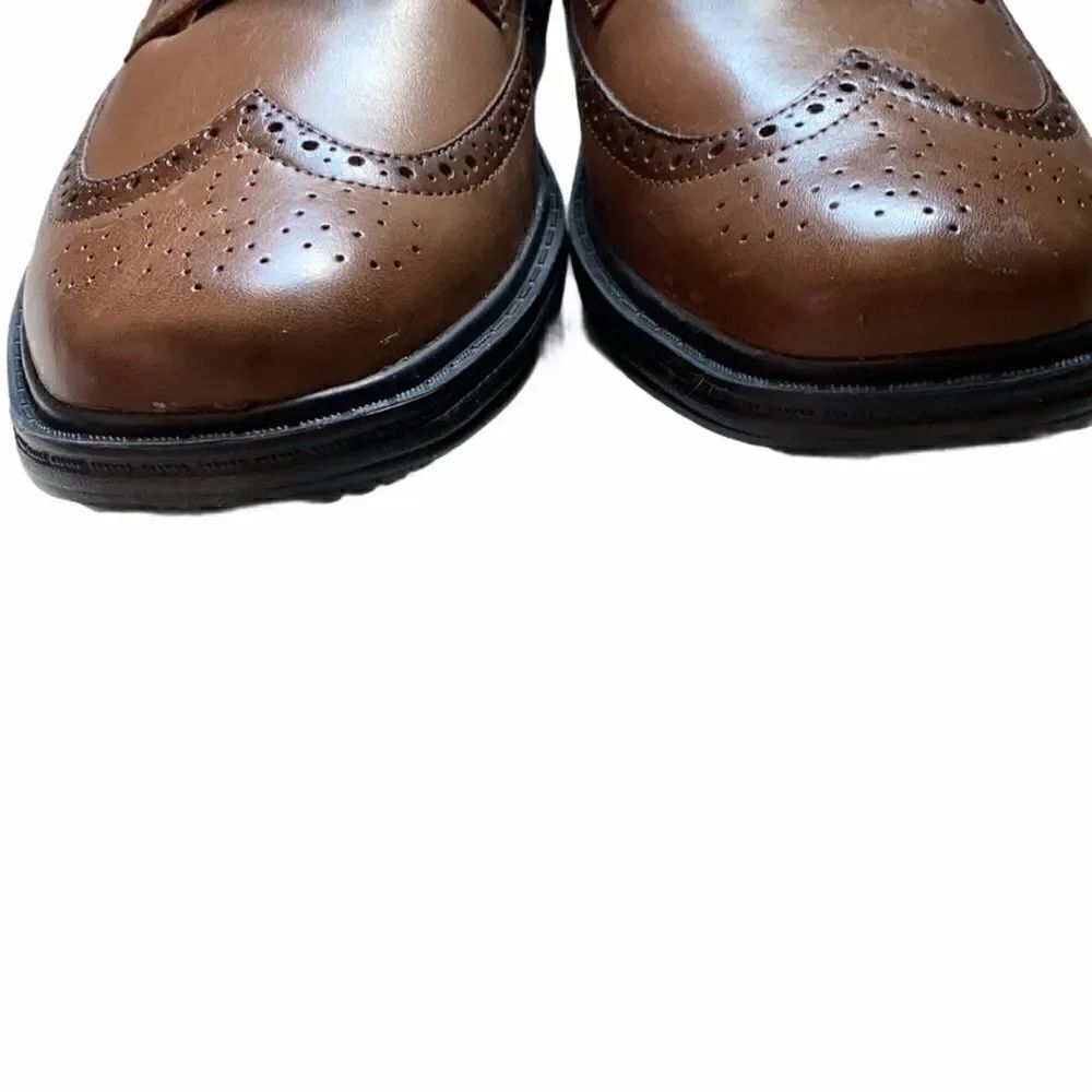 NWOT Dr Comfort Chestnut Brown 8 1/2 W STK 8320 Shoes Comfort Oxford Diabetic - Picture 9 of 12